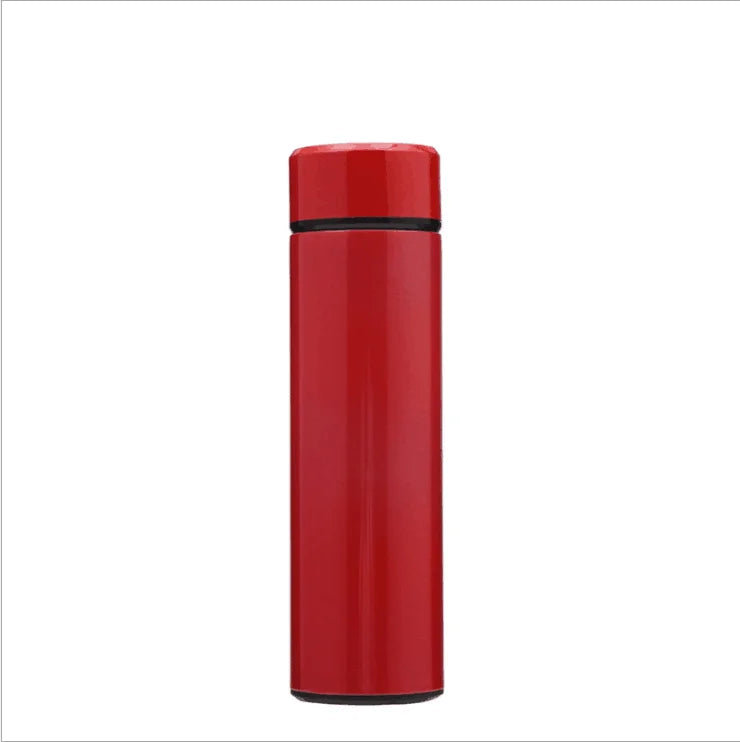 Stainless Steel Thermos Bottle Smart LED Temperature Display Cooler Tea Filter Tumbler Vacuum Flask Waterproof Business Gift