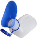 Portable 1000ml  Male Female Urinal Bottle with Hanging Lid Plastic Urinal Toilet for Car Camping & Hiking