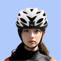 DEVIATE WX-080 Customized Racing Bicycle Safety Helmet EPS+PC Material 220g Lightweight Brim Light Accessories Protection