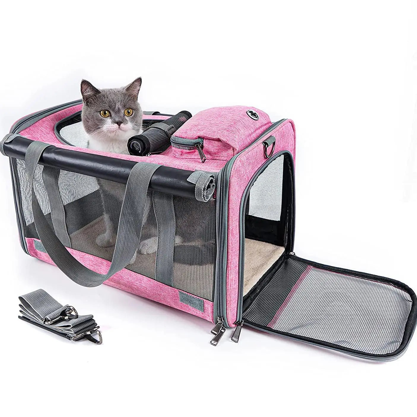 Cat Dog Carrier Bag for Small Medium Cats Puppies Handbag Dog Travel Bags Outgoing Soft-Sided Pet Carrier