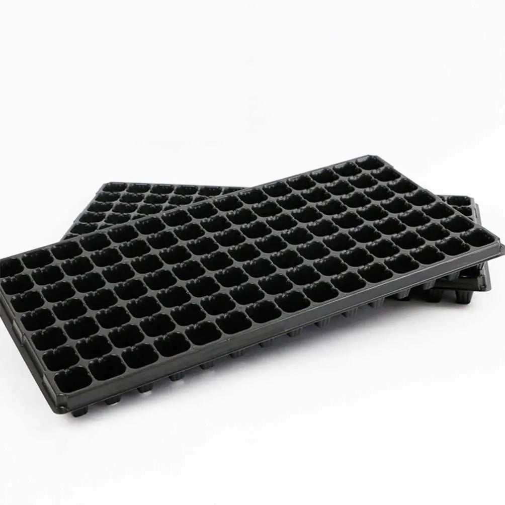 Factory Wholesale Heavy Duty Rectangle 32 50 72 105 128 200 Cells Plastic Seedling Tray