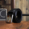 Wholesale Top Layer Cowhide Men's Belt Simple Casual Retro Style Youth New Fashion All-match Genuine Leather Belt