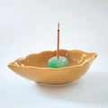 Huiying Low Price Stones Cube Shape Green Aventurine Jade Incense Holder Quartz