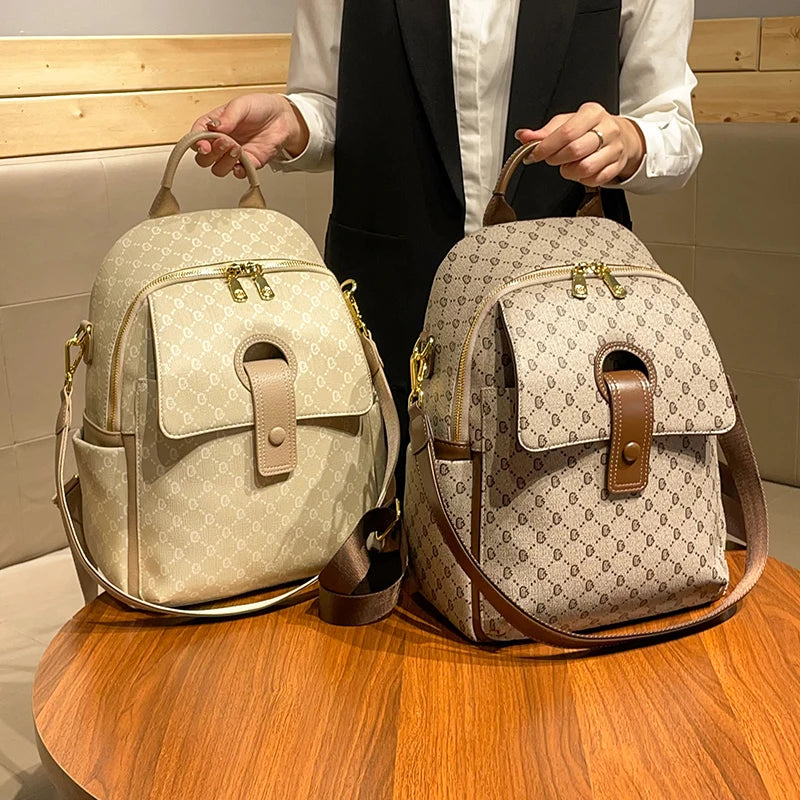 Factory Wholesale Women's Fashion Minimalist Large Capacity Campus Style Unisex Backpack