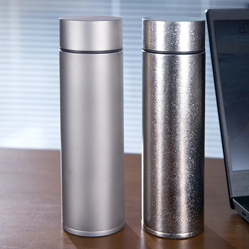 Wholesale Custom Logo Outdoor&Indoor Flasks Bottle Double Wall Pure Titanium Vacuum Insulated Water Bottle