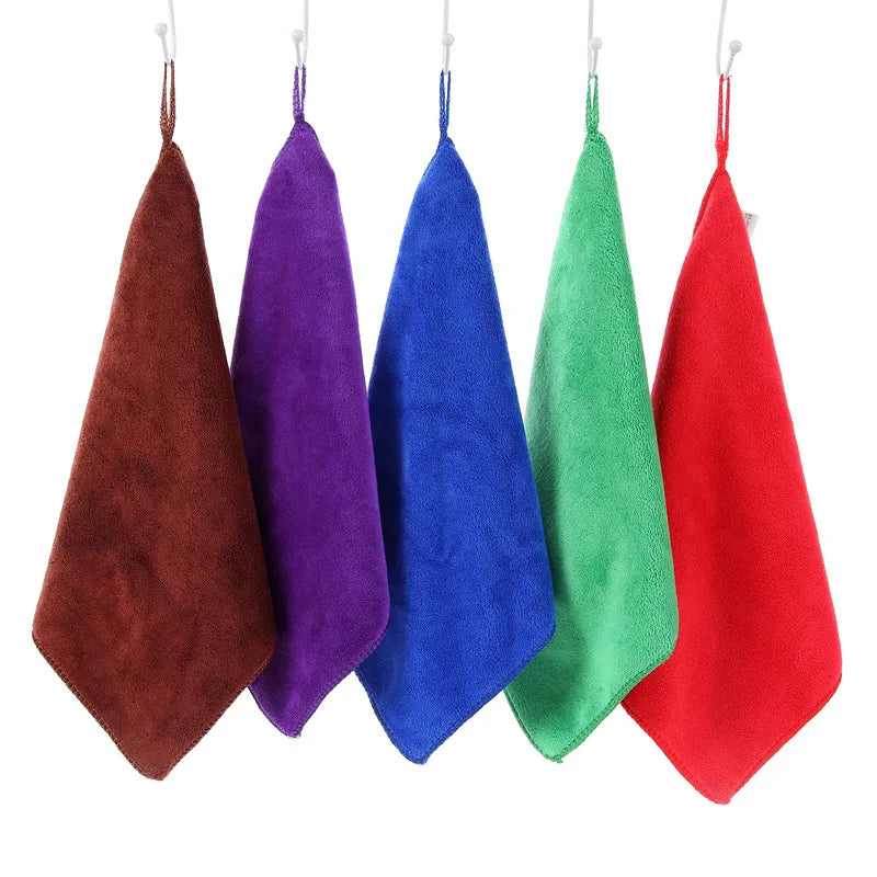 Quick Drying Microfiber Towels Bathroom Soft Absorbent Microfiber Towel Kitchen Bathroom