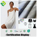 100% Pure Silk Sateen Fabric 54/55" 16mm Width Breathable Elegant Shiny Plain Dyed Nice Designs for Dresses Curtains Sofas Girls