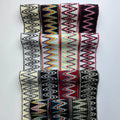 Customizable Ethnic Waistband with Elastic Waves in Various Colors for Garments and Webbing Products