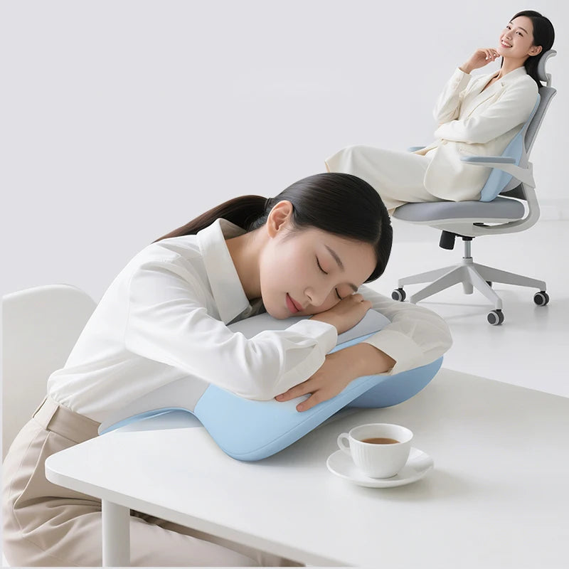 Camping Airplane Portable Therapeutic Super Soft Neck Support Memory Foam Nap Travel Neck Pillow
