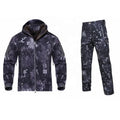 Hot Sale Men Outdoor Hiking Jacket Winter Camouflage  Uniform Waterproof Warm Tactical  Uniform