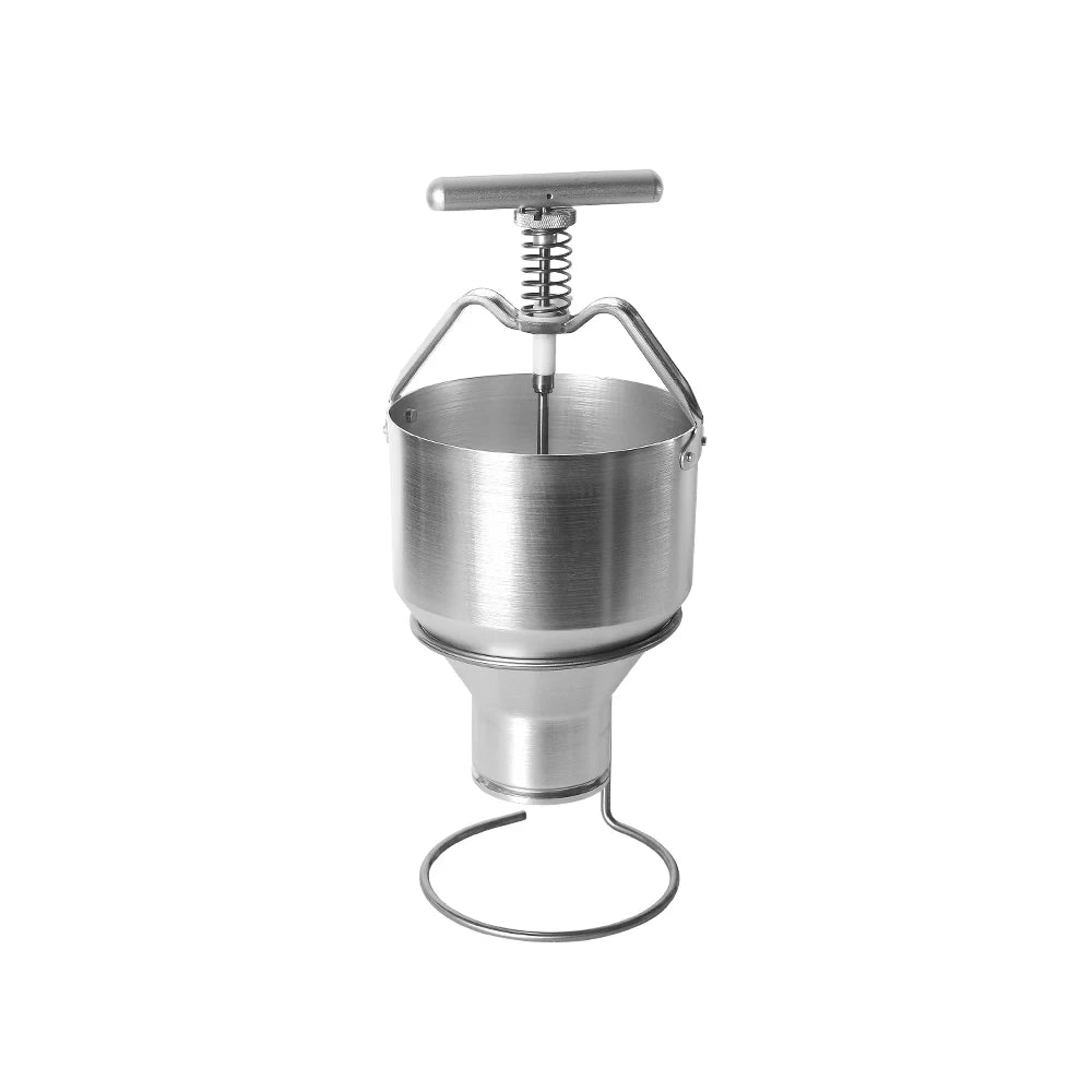 Stainless Steel Manual Doughnut Donut Machine Mini Donut Dispenser Machine Small Doughnut Maker Donut Paste Sauce Dispenser