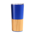 Factory Custom 20oz Double Wall Stainless Steel Tumbler Cup with Bamboo Shell