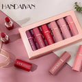 Cheap Price Fashion Wholesale New Brand Handaiyan 6 Colors/set Matte Lipstick Set