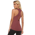 Hot Sale High Quality Custom Logo Summer Ladies Bulk Plain Womens Shirts Sport Tank Tops