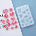 DIY Heart Round Earring Pendant Mold Cute Earring Beads Mold