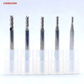 CHENGZHEN HRC55 3-Flute Square Aluminum Milling Cutter - High Precision â‰¤0.005mm CNC Tool RoHS Certified