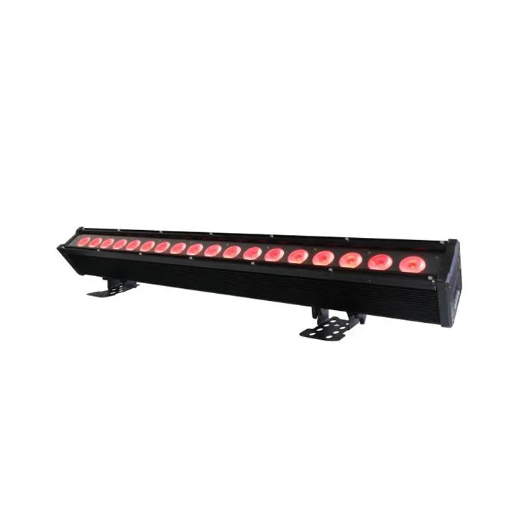 18X15W RGBWA UV 6In1 Outdoor Ip65 Waterproof Power Con Led Washer Light With Pixel Control