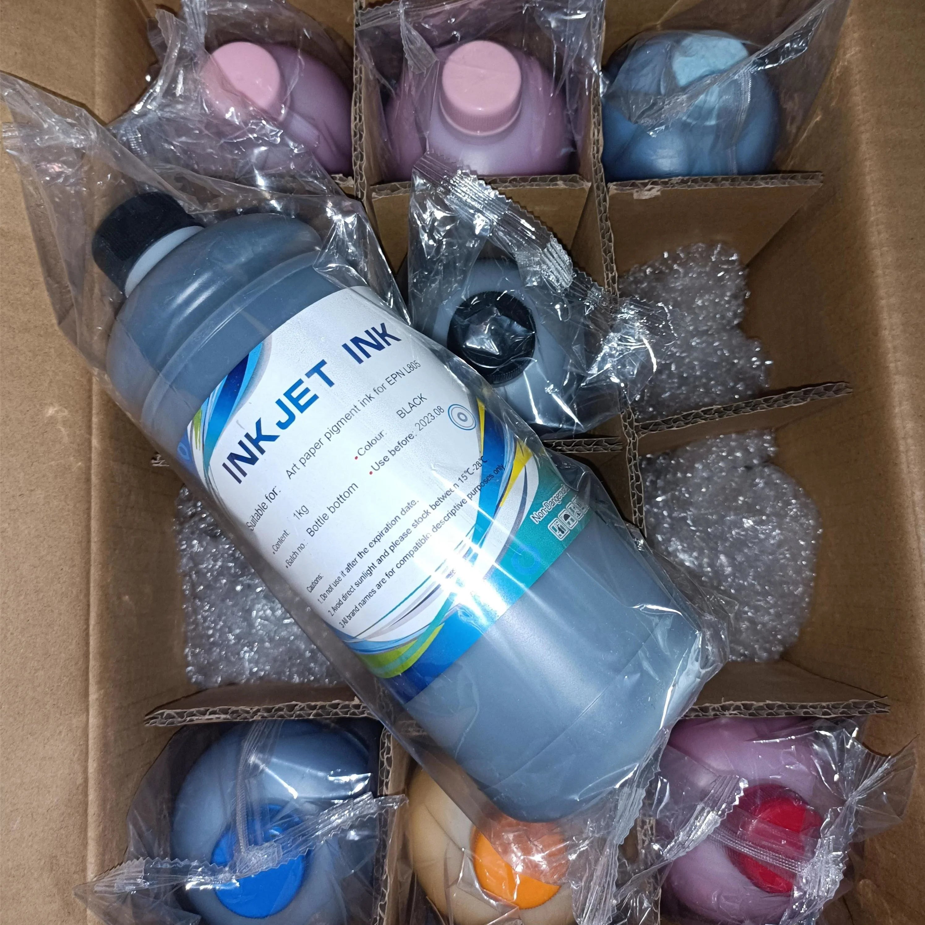 Waterproof Label Printing for Epson Dx5 Dx7 I3200 PRO 9080 Printer Head Art Paper Pigment Ink