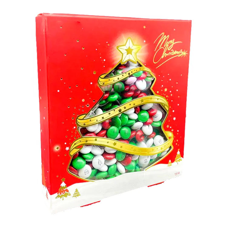Custom Gift Wedding Candy Storage Box Favors Christmas Paper Square Candy Packaging Luxury Empty Chocolate Bonbon Gift Box