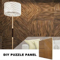 MUMU 3D Carved Comfortable Luxury Sense of Design Gloss Home Decor Interior Wooden Cladding Wall Panel