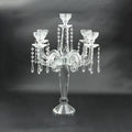 2025 Hot Sales Special Shape Yes Handmade Gold Crystal Candle Holders