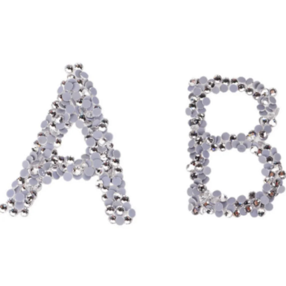 Wholesale Customization Rhinestone Letter A-z High Quality With Best Price Flat Back Rhinestones