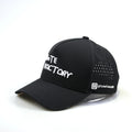 Custom 5-Panel Baseball Cap for Men Laser-Drilled & Embroidered Logo Waterproof Breathable 100% Polyester Sports Design Hat
