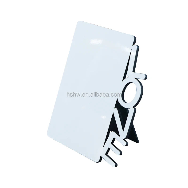 Wholesale Creative Eco-Friendly Custom Wooden MDF Sublimation Photo Frame with for Design for Indoor/Outdoor Use