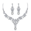 2025 Jewelry Gift New Fashion African Jewelry Sets Wedding Bridal Necklace and Earrings Set