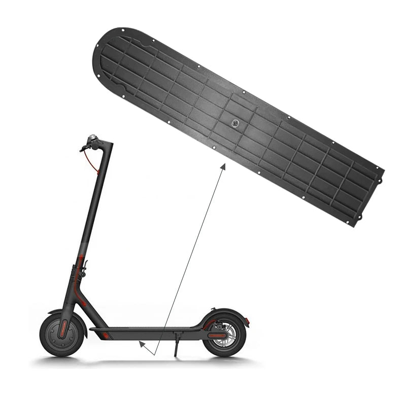 Battery Compartment Cover Electric Scooter Plastic Base Plate Fit for Mi M365 Pro Electric Scooter Replace Battery Cover