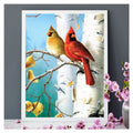 40*50CM 5D DIY Color Animal Diamond Painting Canvas Square/Round Full Drill Mosaic Embroidery Cross Stitch Arts Decorations Home