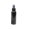Black Plastic PET Fine Mist Spray Bottles for Cosmetics Facial Cleanser Hair Spray 50ml 60ml 100ml 250ml Volumes Screen Printing
