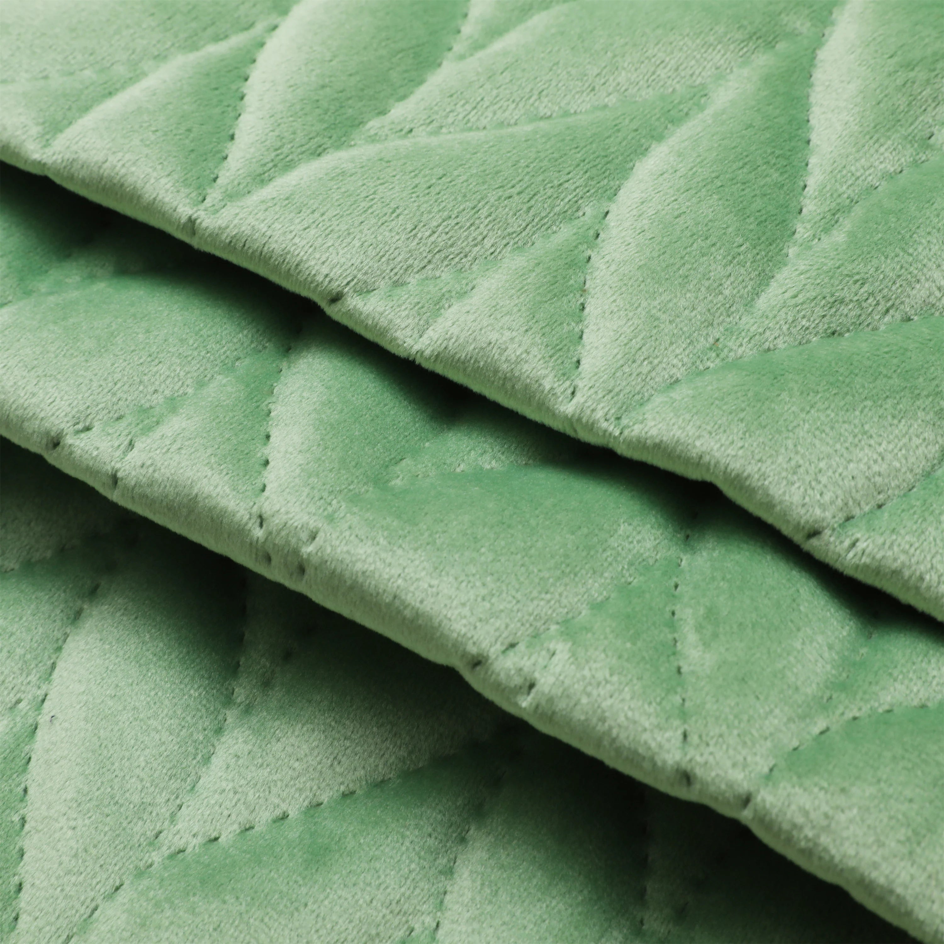 Holland Velvet 3D Embossed Knitted 100% Polyester Sofa Fabric Upholstery Anti-static Tear-Resistant Sofa Cushion Cover Home