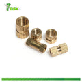 Customized Brass Hot Melt Inset Nuts Heating Molding Copper Threading Insert for Laptop