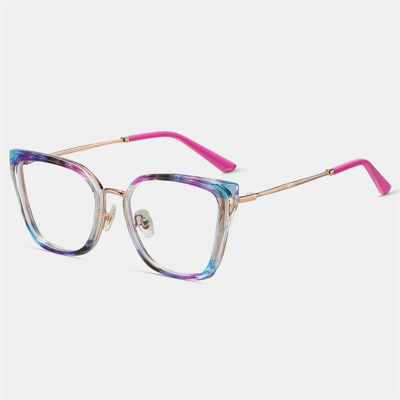 Anti Blue Light TR90 Optical Frame Women Glasses Frame  Eyeglasses Ready Stock Spectacles