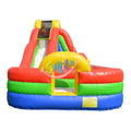 Commercial Outdoor Kids Toy Giant PVC Inflatable Bouncy Castle Combo Bounce House with Slide Featuring an Accessory Blower