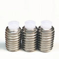 Stainless Steel 304 316 Hex Socket EPDM Rubber Nylon Tipped Grub Set Screws MegaBDM