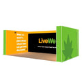 Custom Portable Reusable Aluminum Advertising Light Box Frameless LED Backlit Display for Trade Shows Tool-Free Install