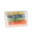 Popular Kids' Nylon Dental Flosser with New Special Design Bulk Mixed Color Carton Design