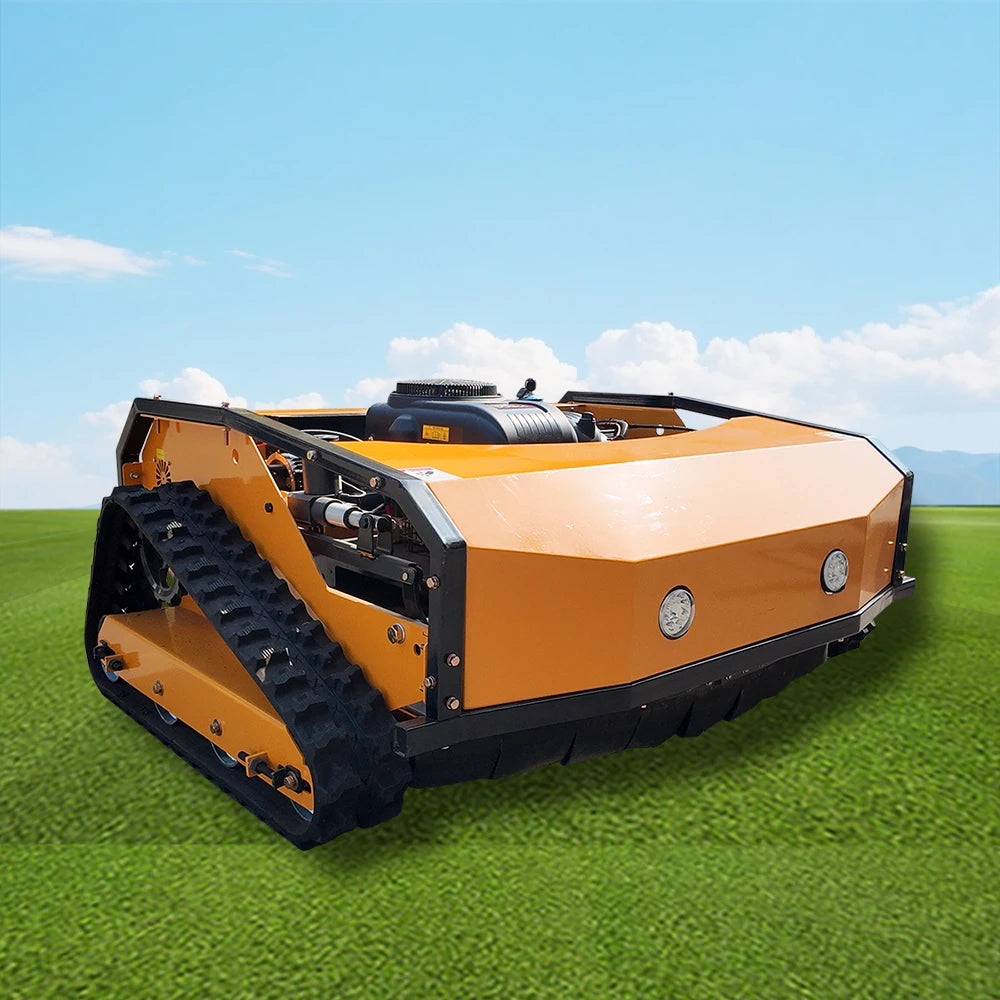 Remote Start Standard Configuration of Mowing Height Adjustment New Generation RC Lawn Mower - 48-Hour Limited Time Purchase