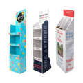 Custom Professional Design Creative Advertisement Corrugated Drinks Cardboard Advertising Display Rack Stand