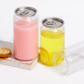 PET 210 ml 250ml 330ml 375ml 500ml Customized Empty Plastic Bottles Can Juice Soda Beer Pop PET Cans
