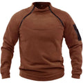 New Hot Men's Fleece Pullover Sweatshirt Windbreaker Hunting Climbing Sport Outdoor Tactical Fleece Hoodie