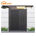 Pedestrian Barrier Gate Design Aluminum JHR App Powder Coating Latest Main Privacy Gate with New Metal Customized Aluminum Alloy