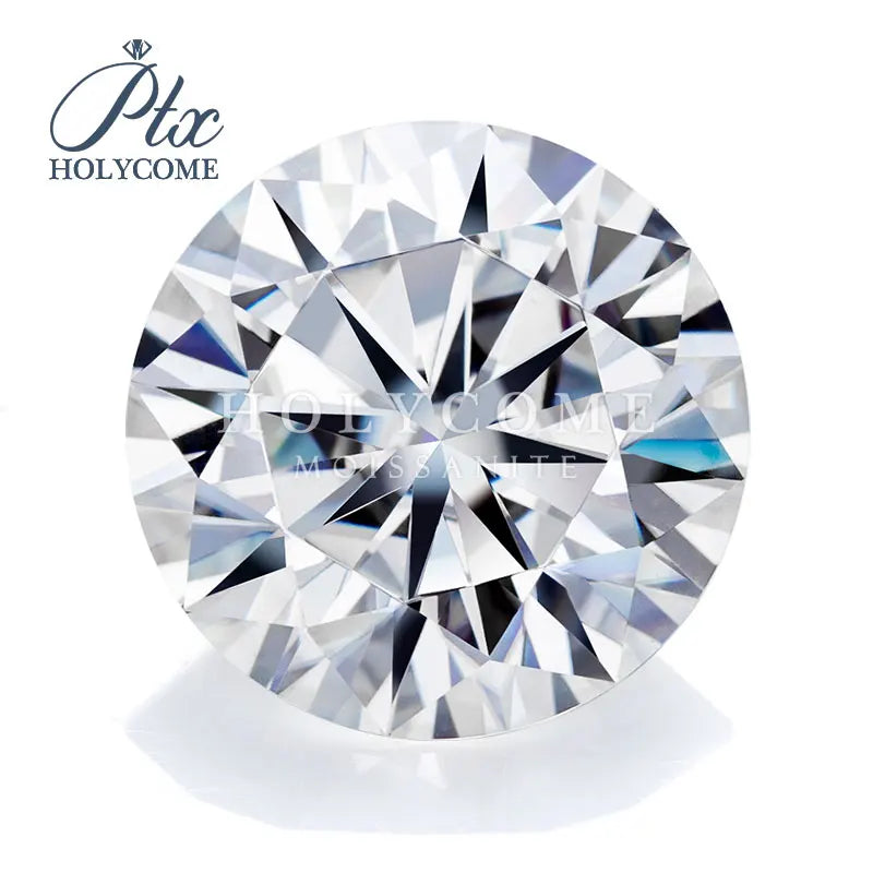 Factory Sale Diamonds Dealers Moissanite Round Brilliant Cut Full Size 0.7mm-13ct DEF Color White Jewelry Party Stone Moissanite