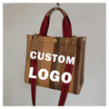 Custom logo Best Selling Fashionable Natural Cotton Canvas Tote Bag Shopping Tote Bag Customized Logo Ladies Bag