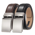 LQbelt New Click Buckle Belt Genuine Leather Men's Automatic Buckle Factory Belts for Man Fashion Wholesale