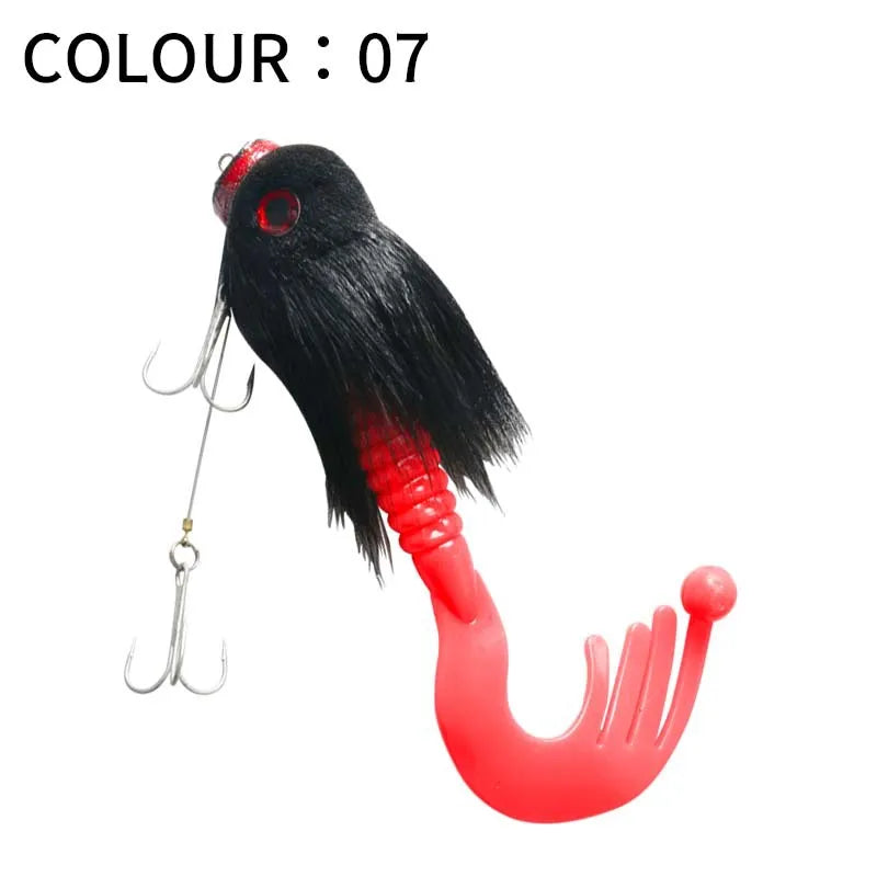 30cm Rat Fishing  Bait Deer Hair Deep Sea Boat Fishing Lure