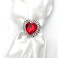 Valentine's Day Napkin Rings Handmade Heart-Shaped Napkin Rings for Wedding Valentine's Banquet Birthday Table  Decor