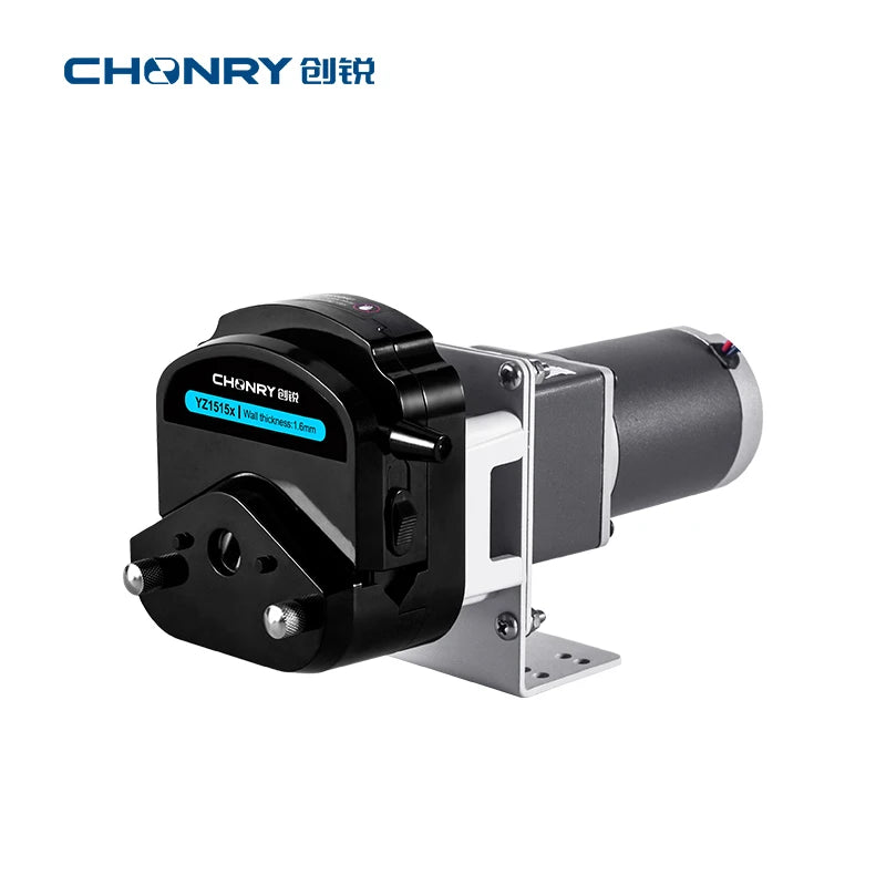Small Laboratory Chemical Peristaltic Dosing Pump Chonry Customizable DC Motor 12V OEM Peristaltic Pump